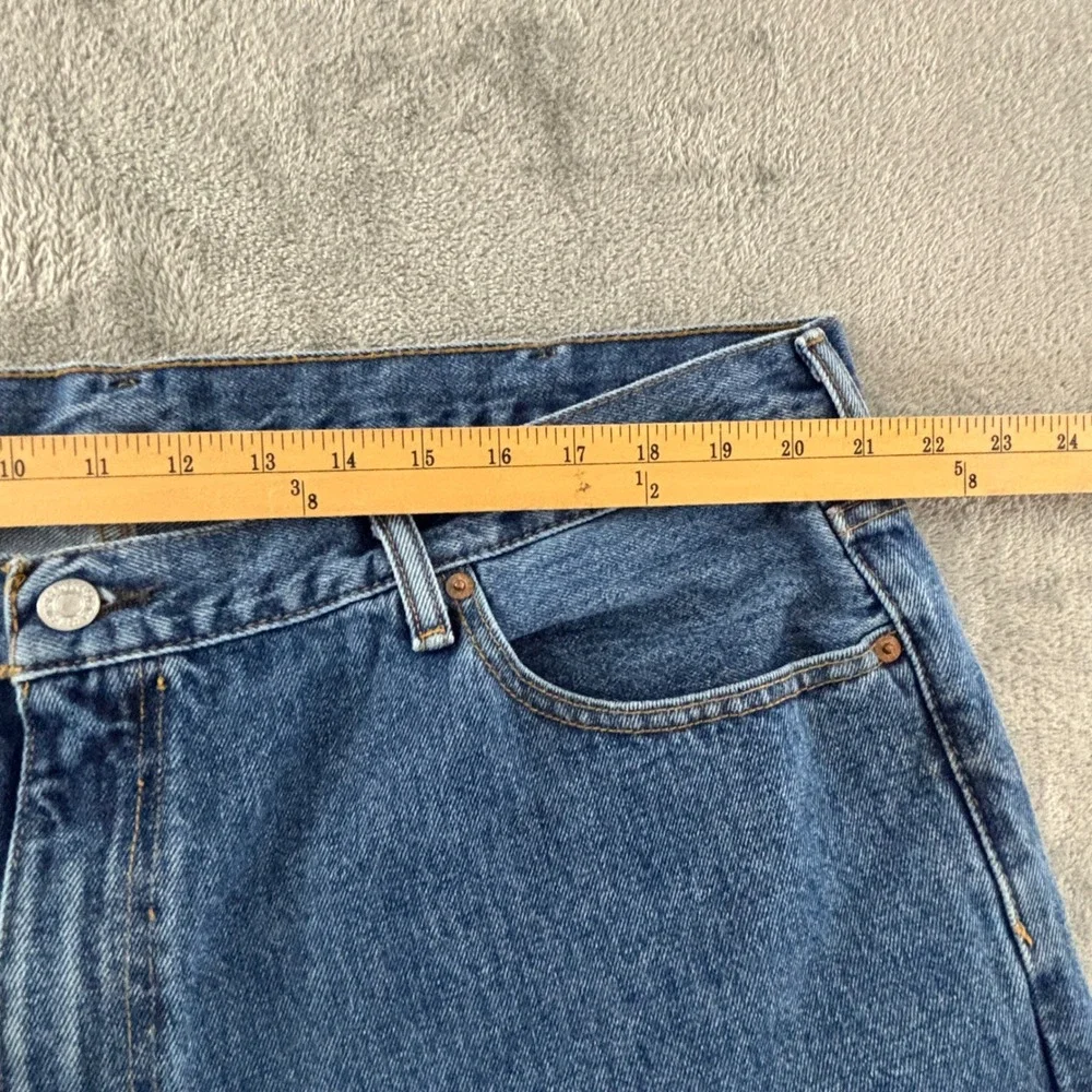 Levi's 550 Relaxed Fit Jeans Mens 44x30 Straight Leg Medium‎ Wash 01550-4891
